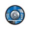 Pferd 7" x 5/8-11 Thd. POLIFAN Flap Disc - A SG STEELOX, Aluminum oxide, 80 Grit, Conical 62310 - alternate 2